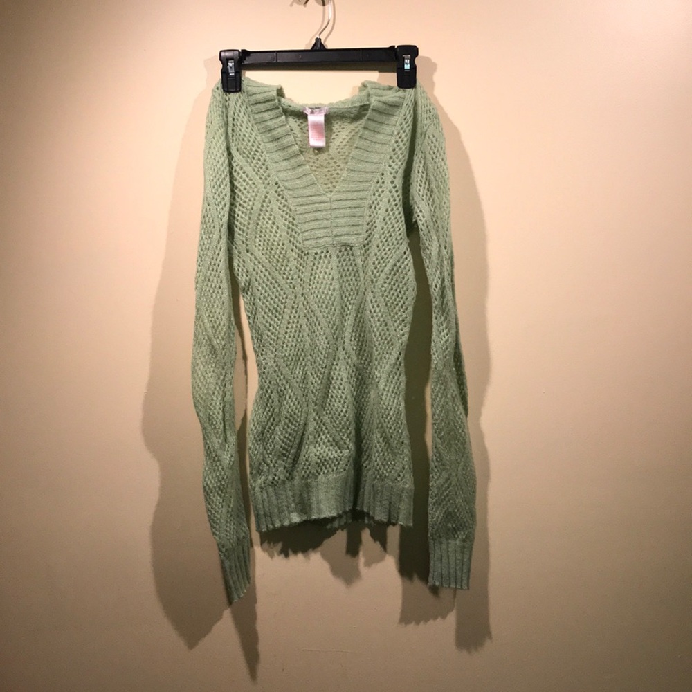 Lux Crochet Knit Sweater